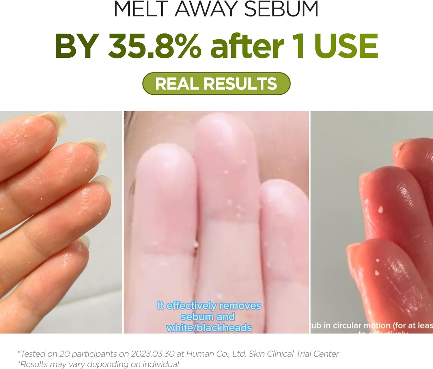 P.CALM Underpore Holy Basil Cleansing Oil 190Ml | Instant Blackhead Reducing Pore Control Cleansing Oil with Holy Basil Extract for Sensitive Skin | Korean Skincare image number 4