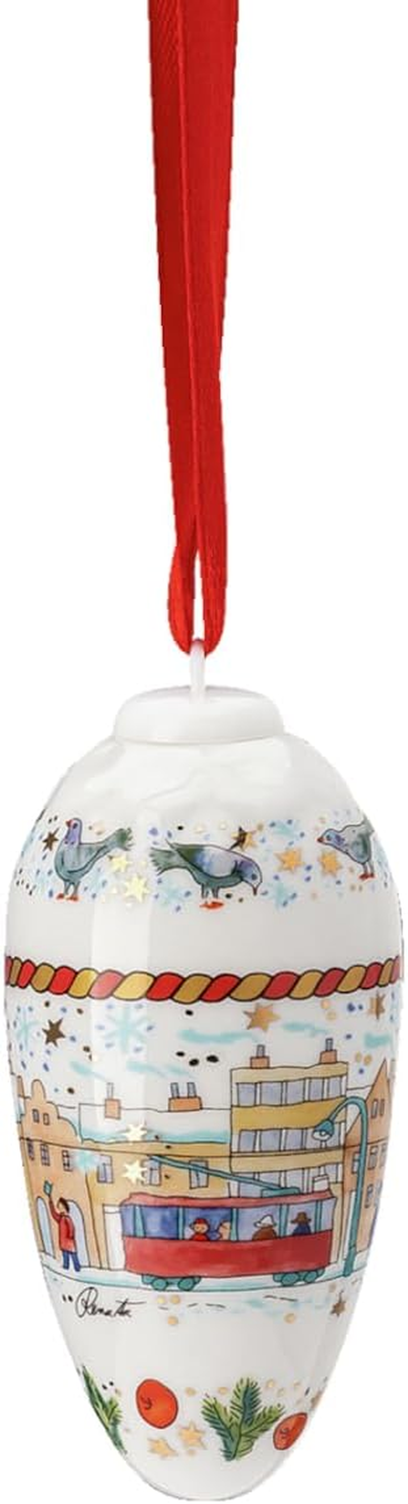 Hutschenreuther Porcelain Cones 2023 Christmas Sounds 8.5 Cm image number 4