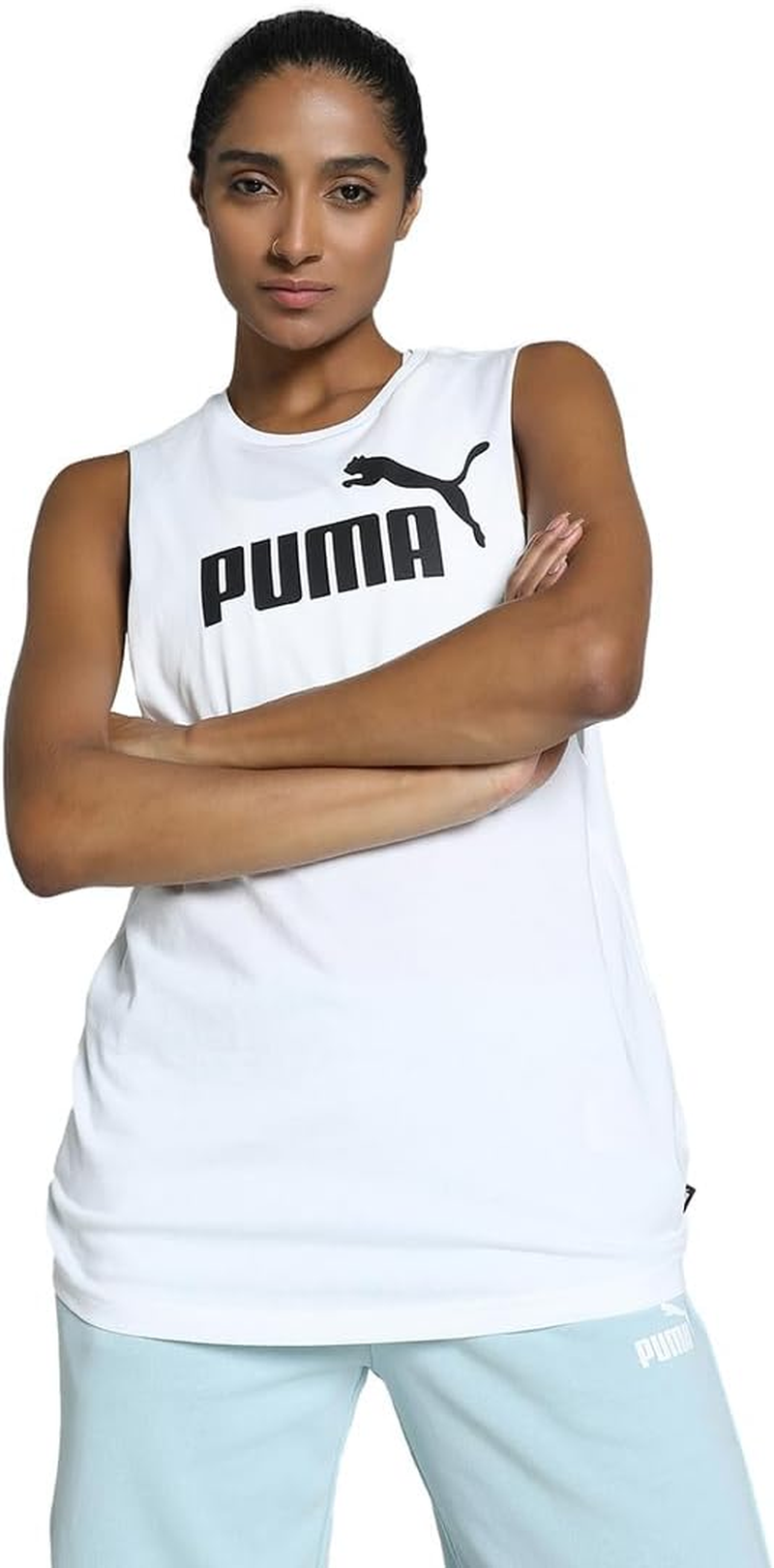 PUMA Women'S Essential Logo Tank Top