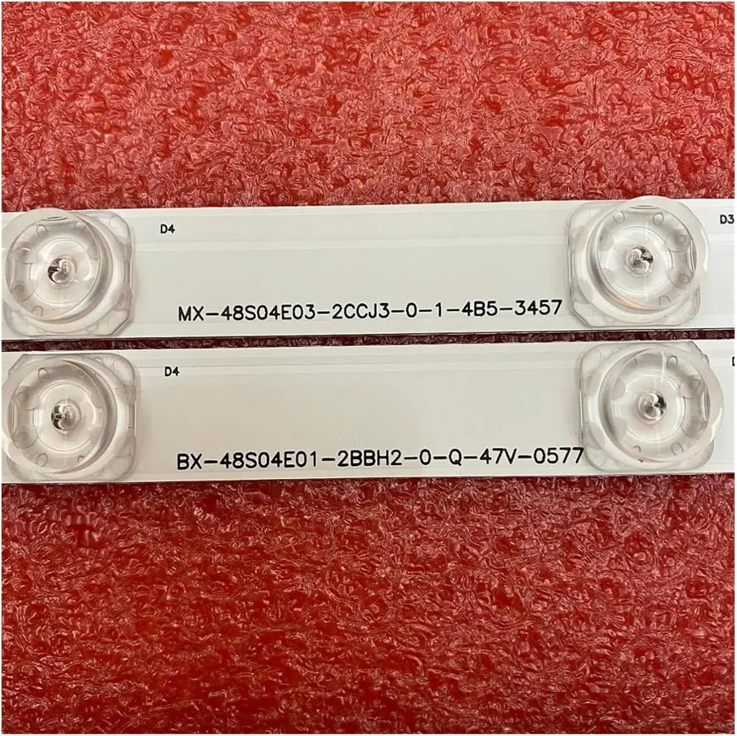 12 Pcs/Set for Pana-Sonic TX-48AS640B TX-48AX630B TX-48AX630E TX-48AXW634 480TV05 480TV06 V2 R L LED Backlight Strip image number 3