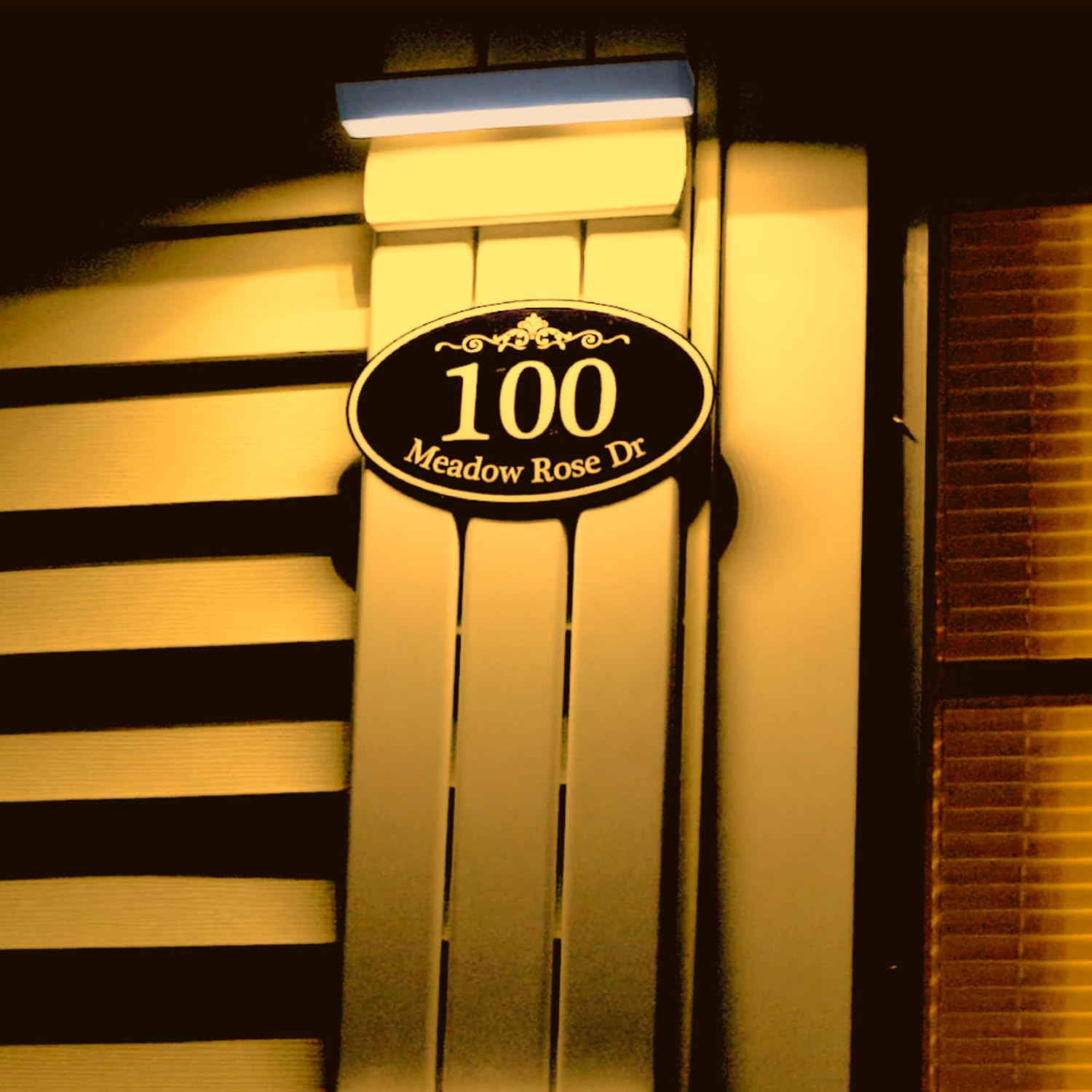 BRIGHTICONIC Solar Sign Lights Outdoors Wireless Real Estate Agent Sign Post Board Lighting Solar LED Signboard Lights Gifts for Real Estate Agents for Lease Coming Soon 2 PACK BLACK