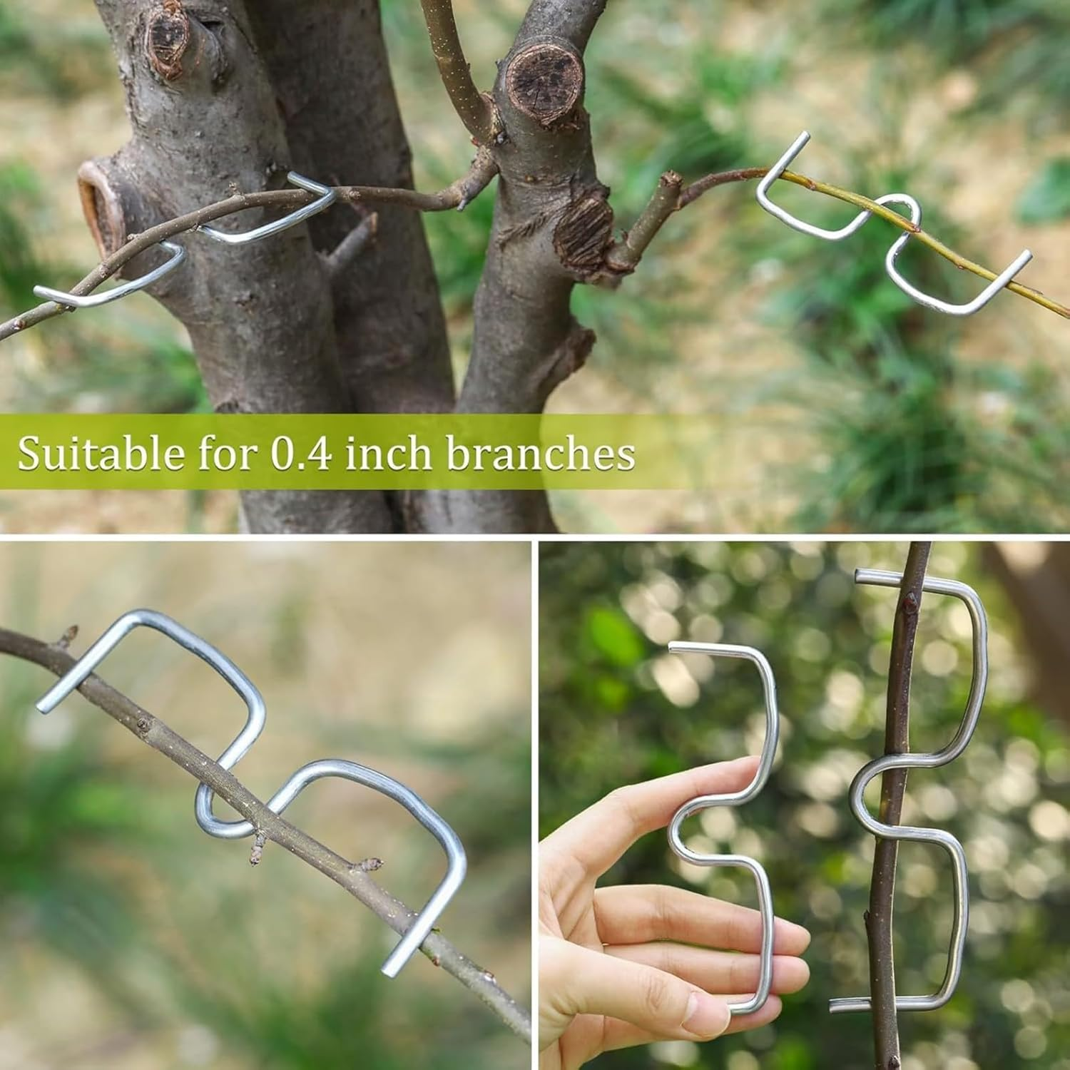 20 PCS Tree Branch Support Limb Spreaders Fruit Puller Tool - Branch Bender, Spreader, Picker for Plants - Garden Training, Tying, Bending Tools - Efficient Removal, Grafting, Young Sapling Support image number 4