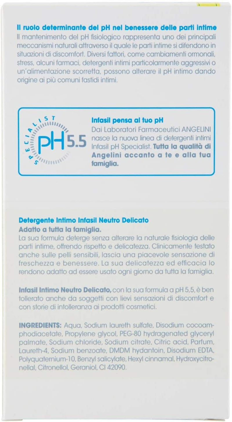 Infasil Neutral Ph Cleaner for the Whole Family, 200 Ml image number 4