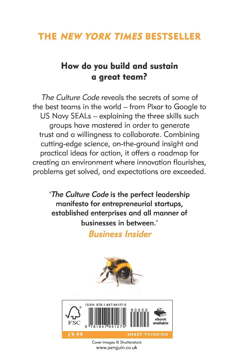 The Culture Code: the Secrets of Highly Successful Groups