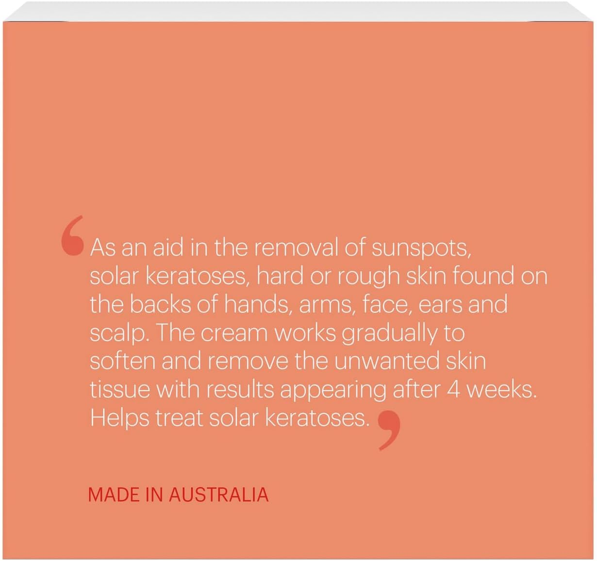 John Plunkett'S Sunspot Cream 100G &ndash; Target & Treat Solar Keratosis & Raised Sunspots. Helps Smooth Redness & Skin Texture. Prevents New Sunspots with SPF & Protective Measures. Patch Test Recommended image number 3