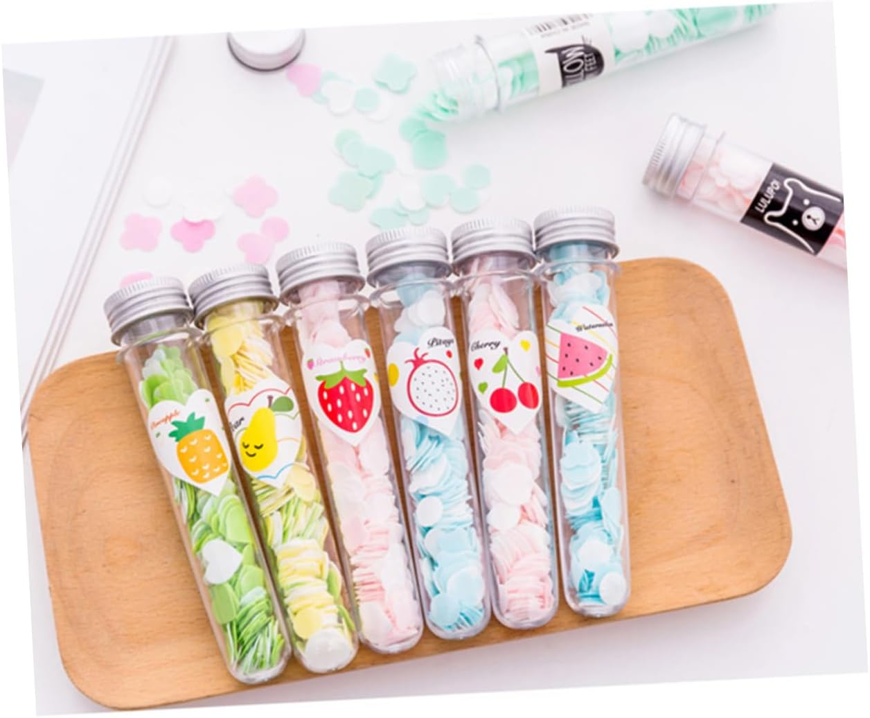 Sosoport 12Pcs Portable Soap Sheets for Travel Disposable Soap Flakes Paper for Outdoor Hand Washing