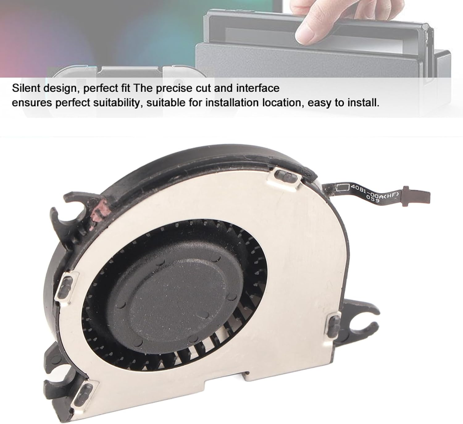 Cooling Interior Fan, Simple Lightweight Cooling Interior Fan Replacement Accessory with Screwdriver for Console image number 1