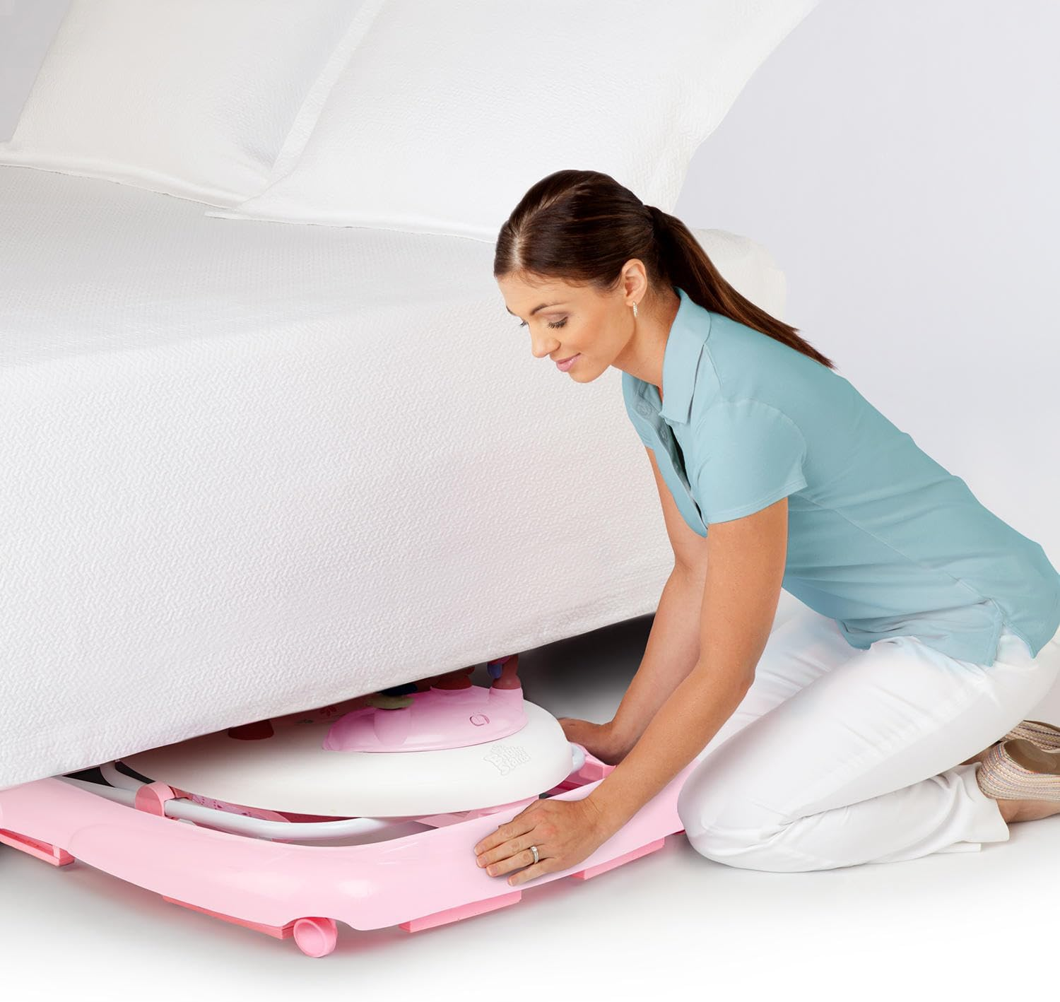 Bright Starts Juneberry Walk-A-Bout Walker with Easy Fold Frame for Storage, Ages 6 Months + image number 6