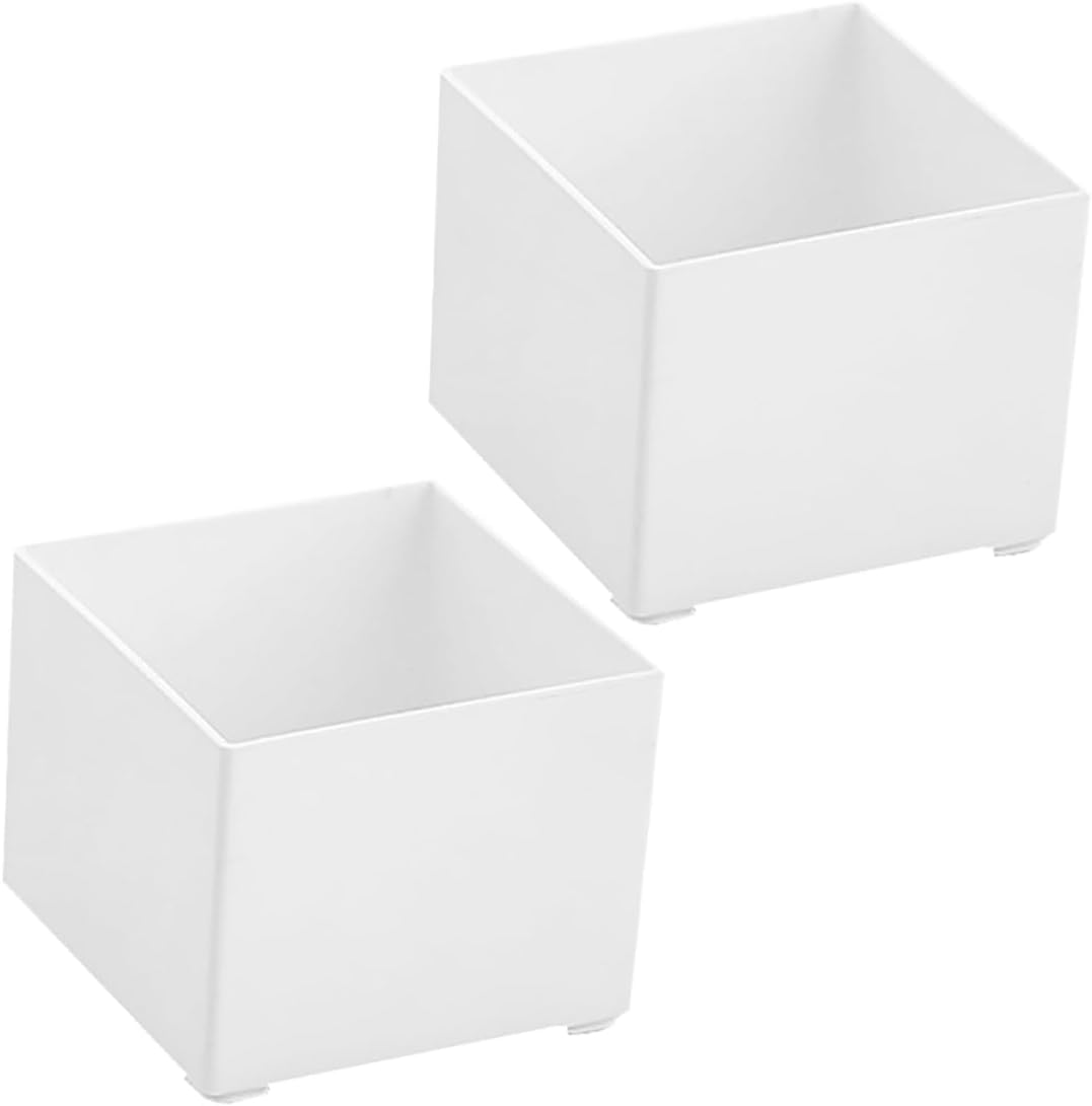 BELLIFFY 2Pcs Memo Holder Memo Storage Box Desk Organiser Convenient Notepad Box image number 3