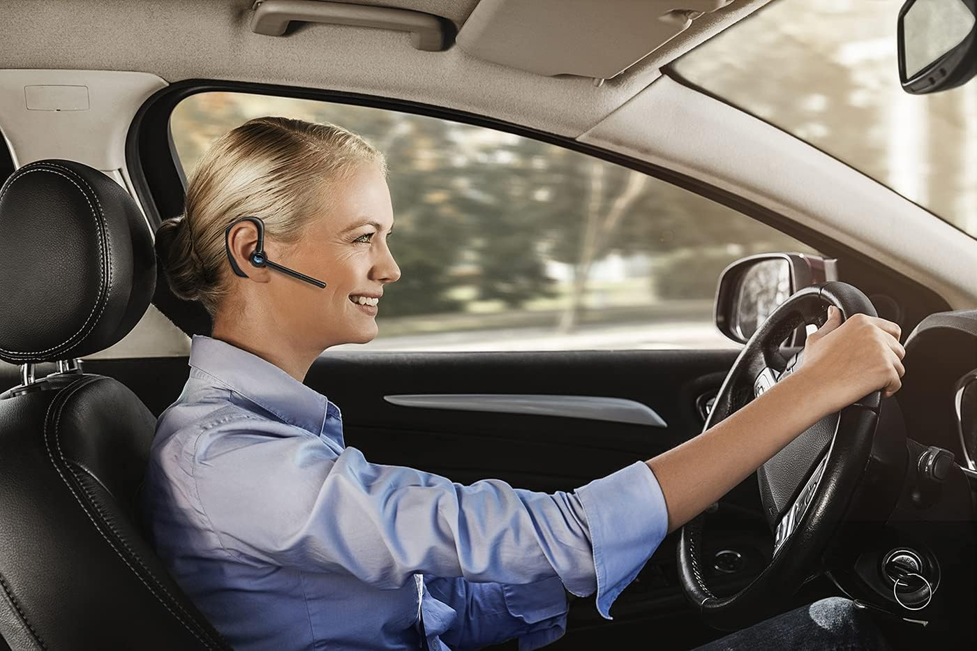 Blueparrott M300-XT Noise Cancelling Hands-Free Mono Bluetooth Headset for Mobile Phones with up to 14 Hours of Talk Time for On-The-Go Mobile Professionals & Drivers image number 5