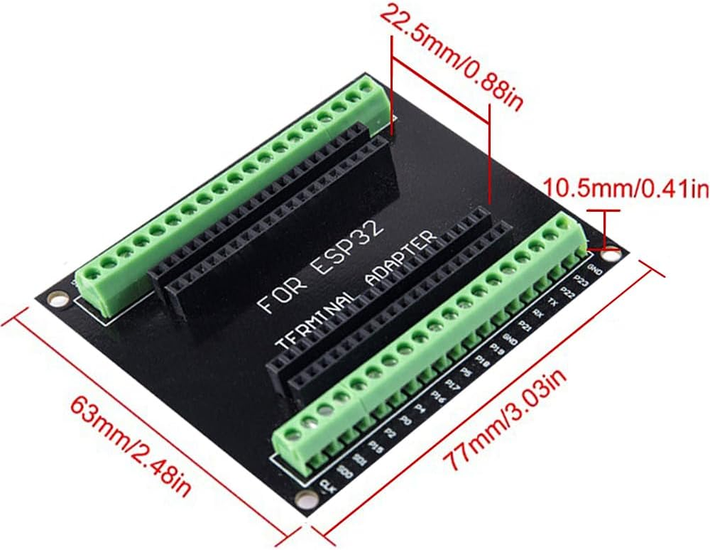 38 Pin ESP32 Breakout Board for ESP32 Development Board 2.4 Ghz Wifi Dual image number 1
