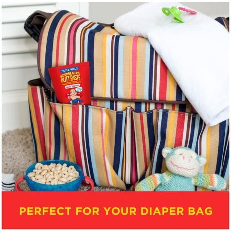 Boudreaux'S Butt Paste Diaper Rash Ointment | Maximum Strength | 2 Oz | Pack of 3