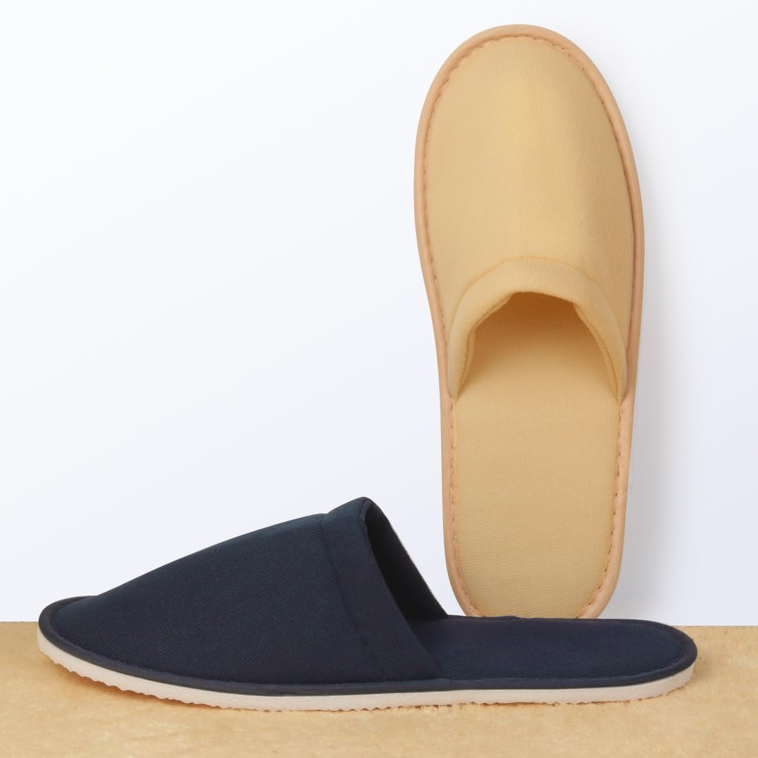 Yeios Hotel Spa Slippers Closed Toe Home Guest Slippers for Adult for Men and Women White image number 6