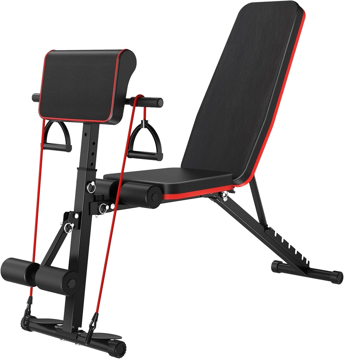 Ajustable Weight Bench for Home Gym, Foldable Workout Bench for Full Body Exercise or Strength Training, 770LBS Capacity Incline Decline Sit up Exercise Bench Press image number 3