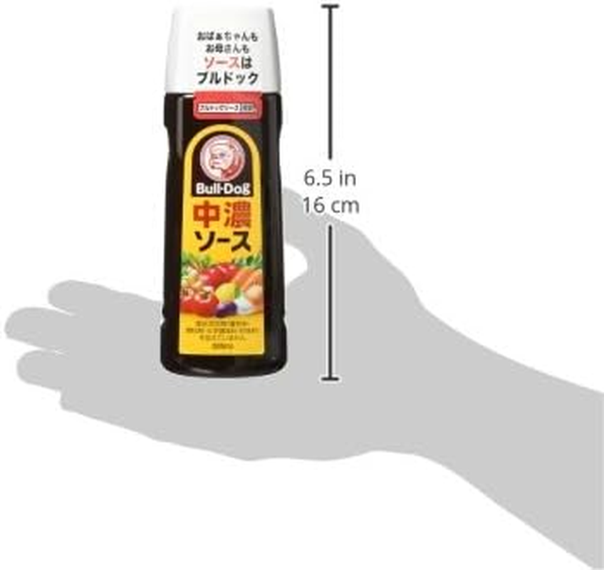 Bull-Dog CHUNO Semi-Sweet Sauce 300Ml Made in Japan Japanese Asian Sauce Condiments image number 3