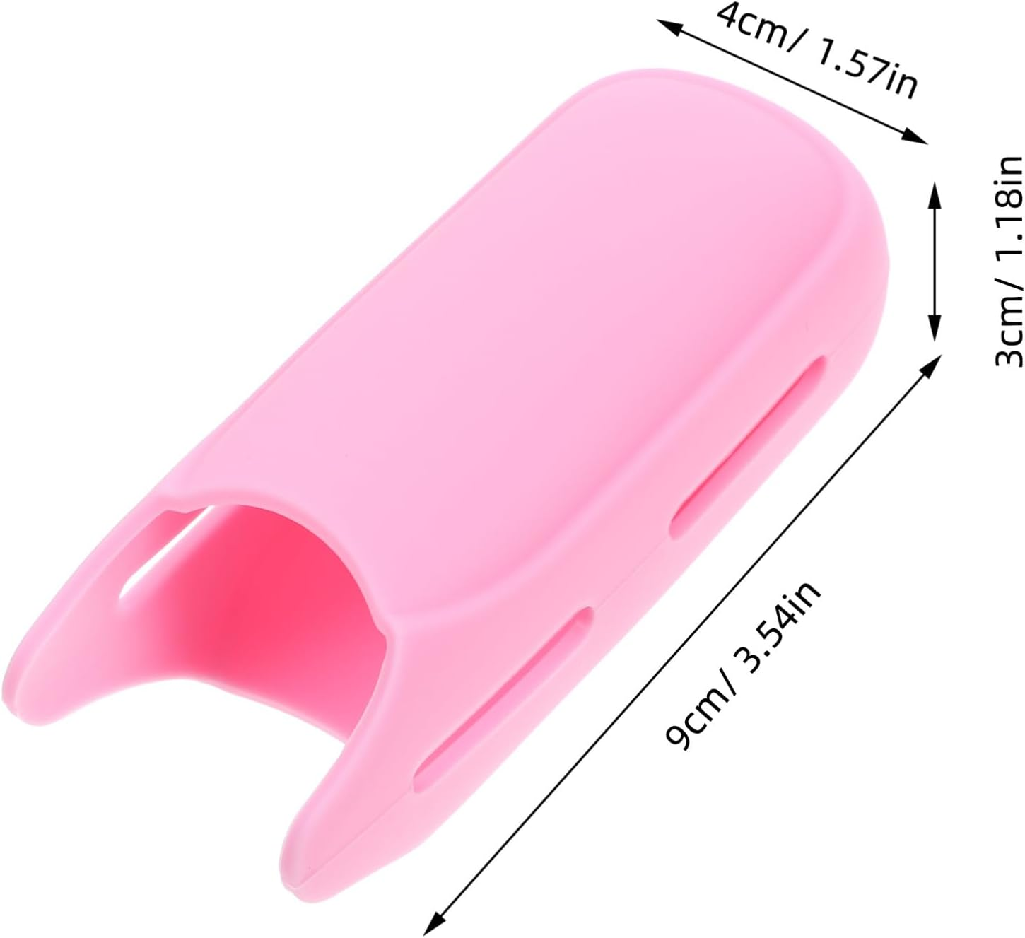 Baluue Silicone Hair Curler Cover and Flat Iron Sleeve Heat-Resistant Protector Hair Straightener Handle Cover for Styling Tools Insulation for Home and Travel image number 1