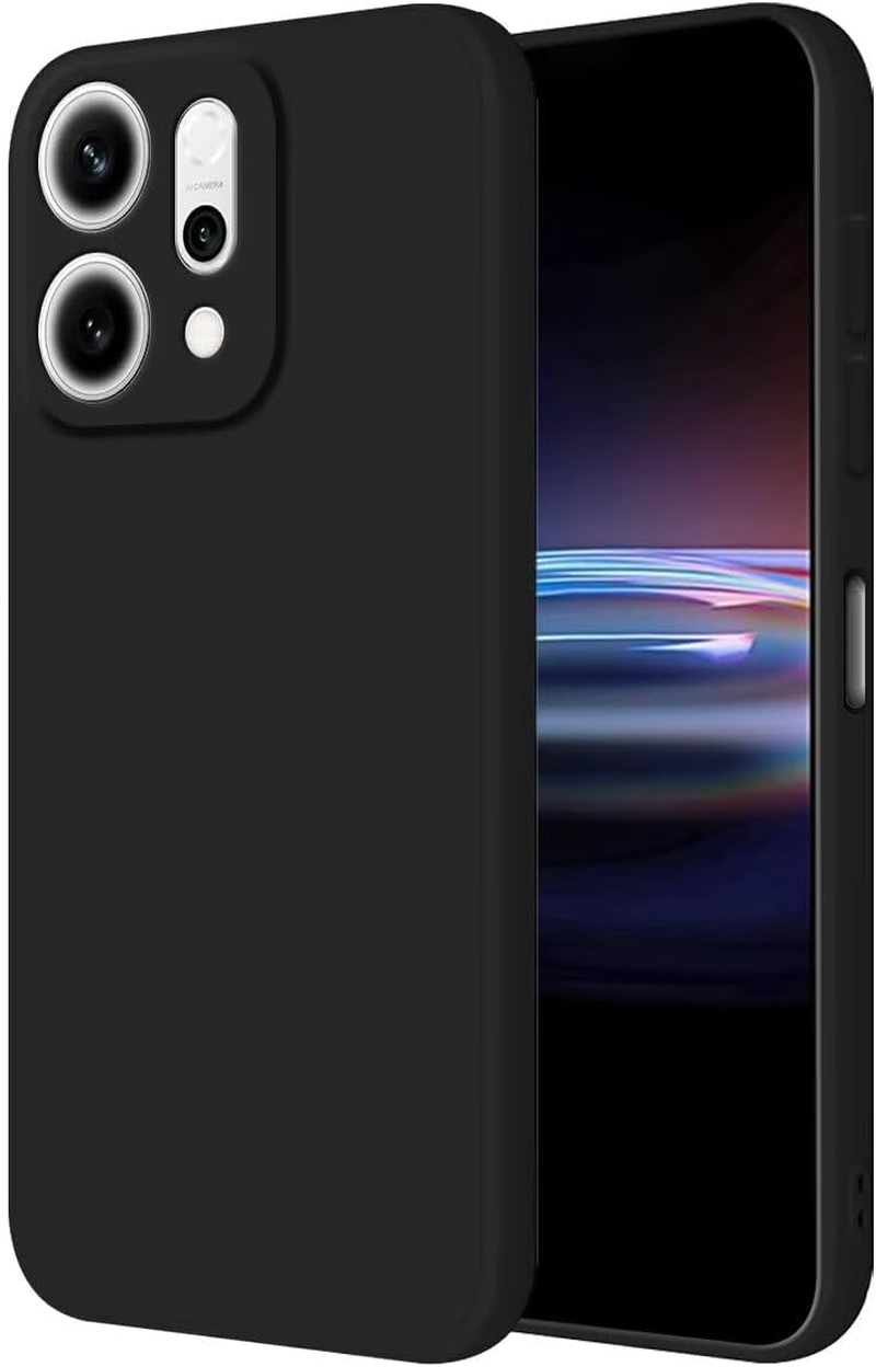 HONLEN Case for Oppo Reno14 5G / Oppo Reno 14 5G Protective Case, (6.59 Inches) Liquid TPU Silicone Mobile Phone Case with Drop Protection Silicone Cover Matcha Green