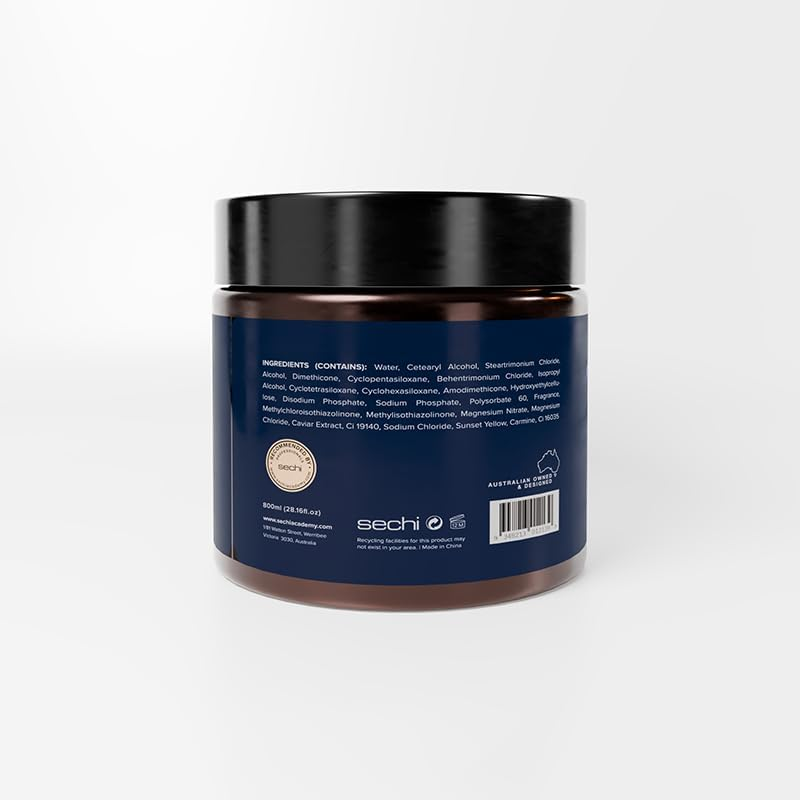 Klara Cosmetics Caviar Hair Mask for Deep Conditioning Hair Mask 800Ml