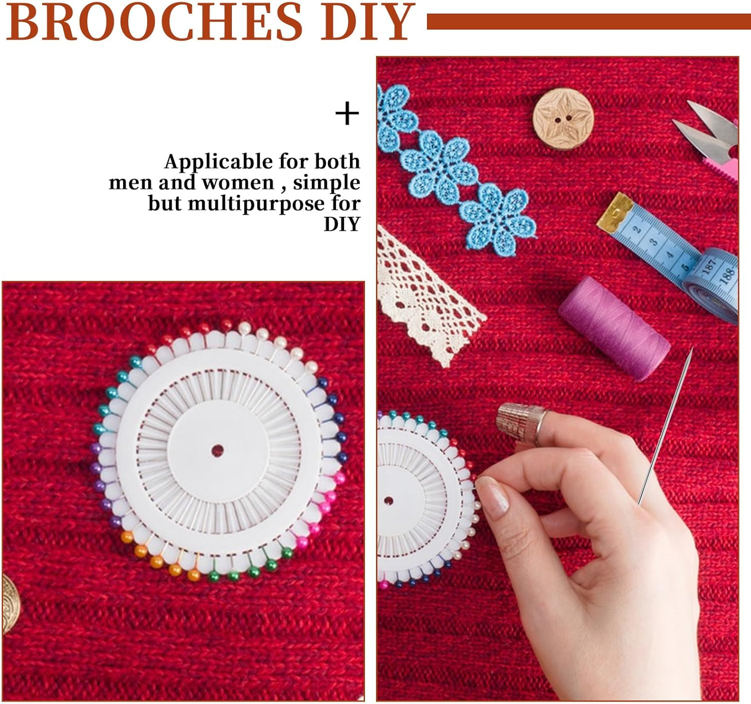 20 Pcs Brooch Safety Pins Silver Metal Stick Pin round Ball Metal Brooch Boutonniere Sticks for DIY Costume,Suit Tie Hat Pin,Jewelry Making Accessories,90 Mm image number 1