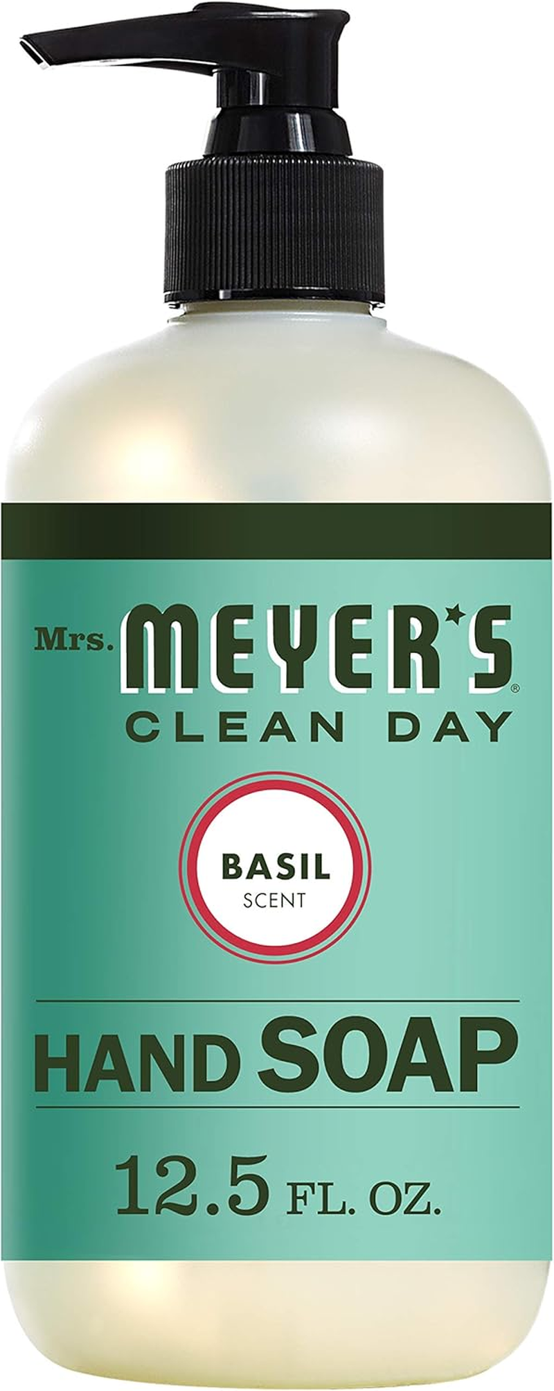 Mrs. Meyer'S Hand Soap, Basil, 12.5 Fluid Ounce (Pack of 3) image number 2