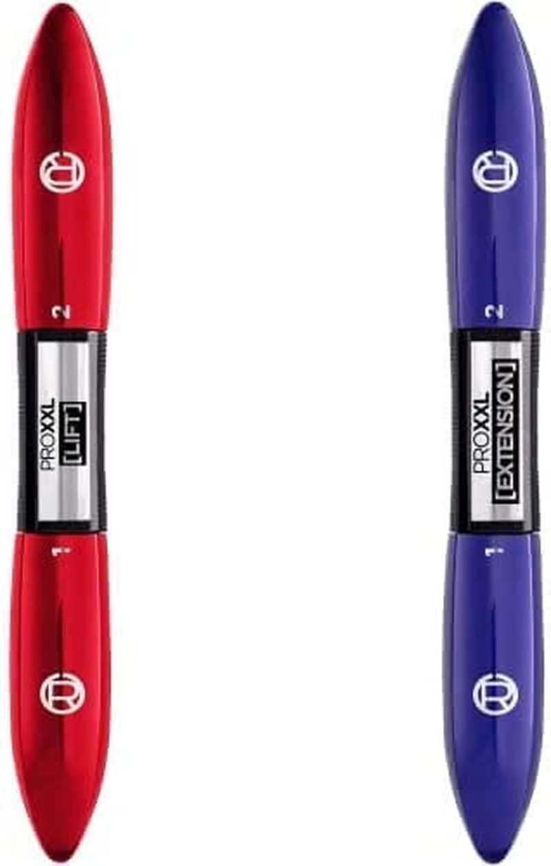 L'Or&eacute;al Paris Pro XXL Two-Step Mascara Duo - Lift Mascara (Black) & Extension Mascara (Black)