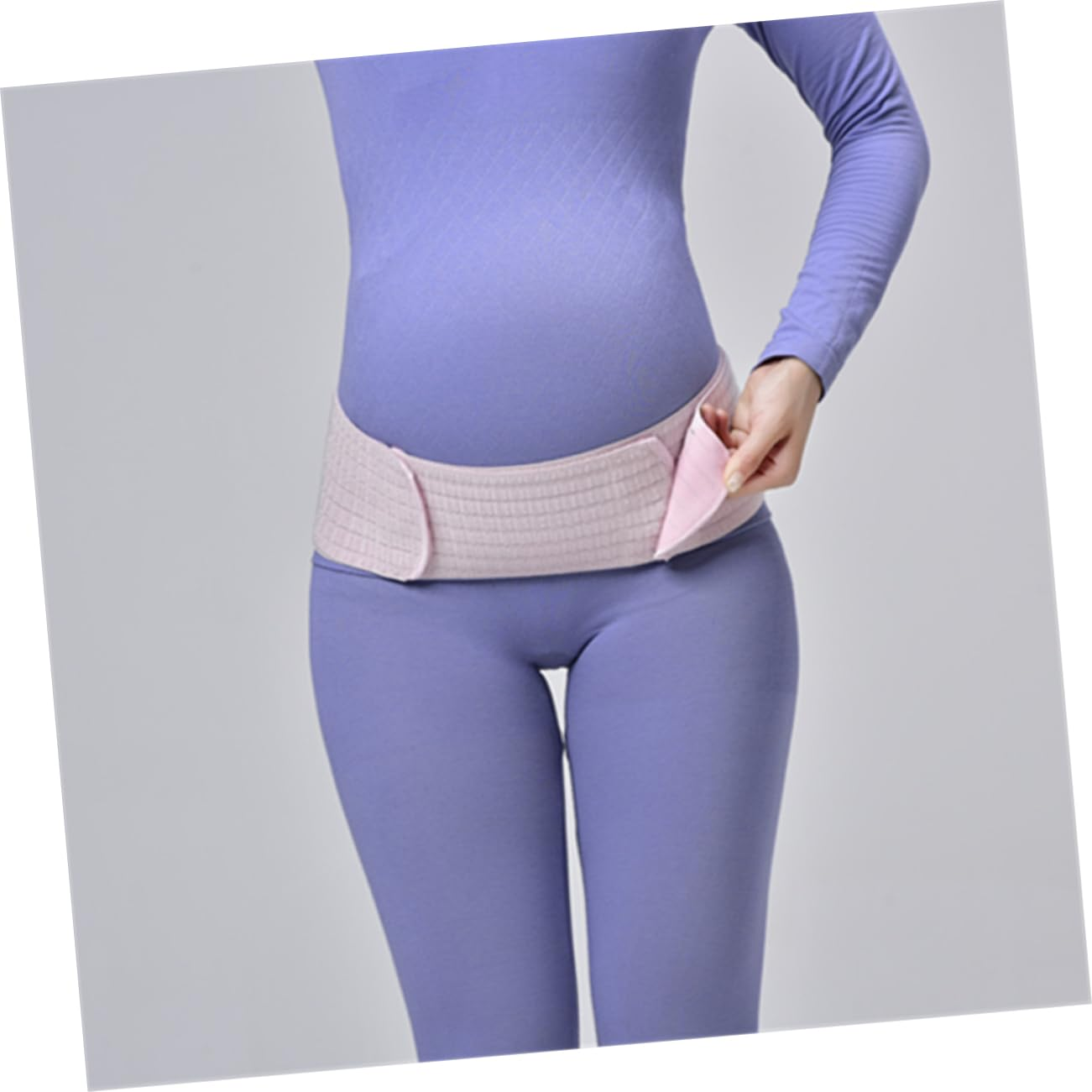 PLAFOPE Pregnancy Protector Abdomen Support Belt Waist Care Postpartum Pelvic Abdominal Band Corset Belt for Relief from Pregnancy Aches