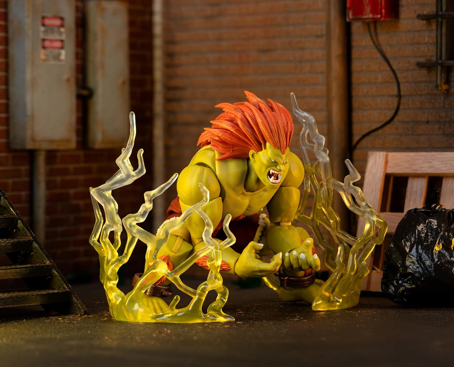 Jada Toys Street Fighter II - 6" Blanka Figure image number 3
