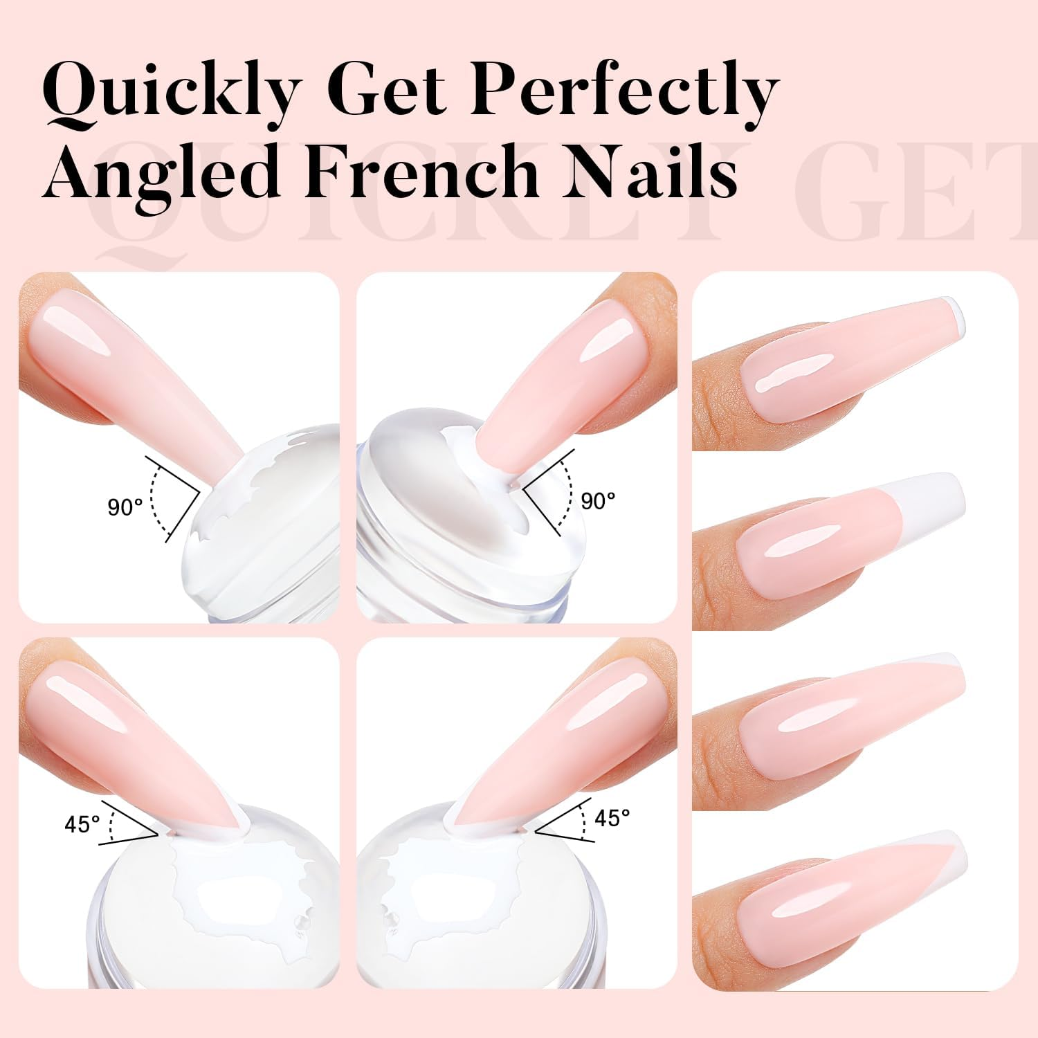 AIMEILI French Tip Nail Stamp
