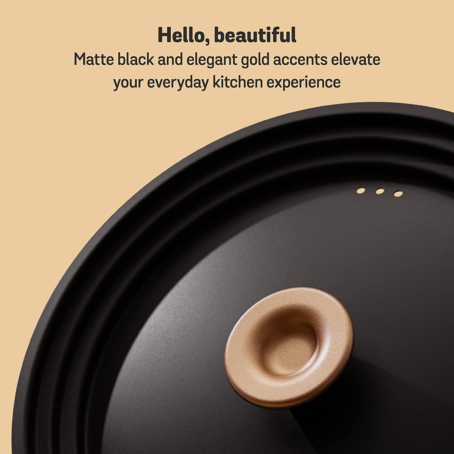 Meyer Accent Universal Stainless Steel Lid, 20/22/24 Cm image number 3