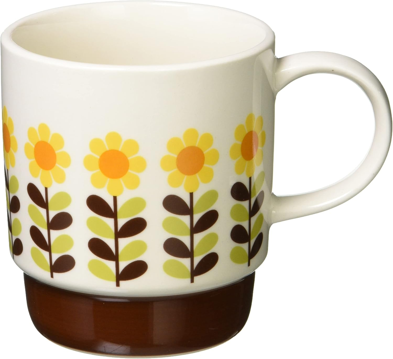 Marusan Kondo 20663 Retro Coffee Mug, Brown, 11.8 Fl Oz (350 Ml), Mino Ware Dishwasher and Microwave Safe, Made in Japan image number 1