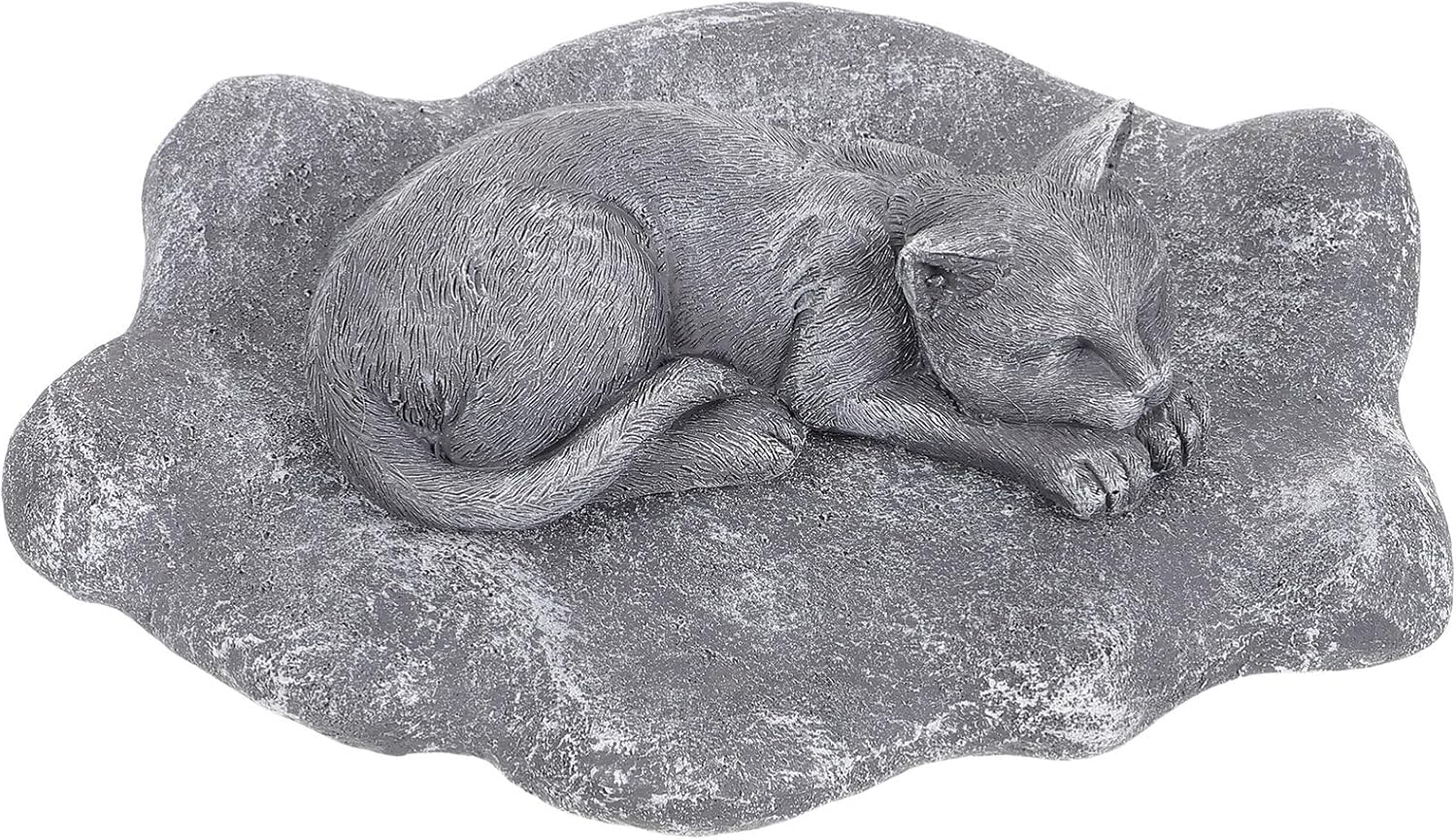 TEHAUX Pet Memorial Stone Statue, Cat Resin Tombstone, Dog Headstones, Memorial Garden Ornaments for Garden, Lawn, Home Decor image number 1