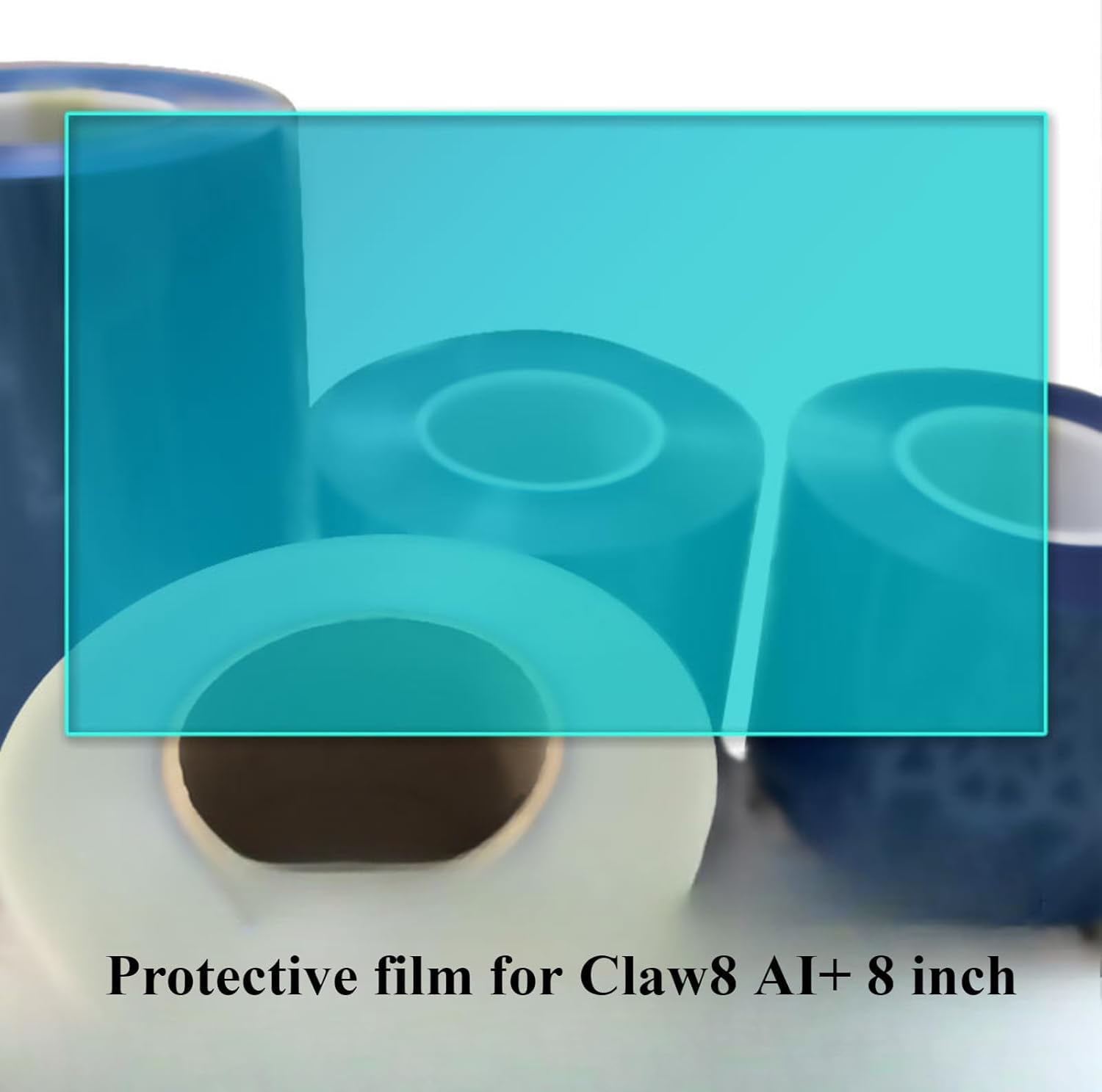 Pidynx Handheld Storage Bag + Protective Case + 8&rdquo; Frosted Film for MSI Claw8 Handheld EVA Leather Anti-Glare Film Anti-Blue Light Film image number 2