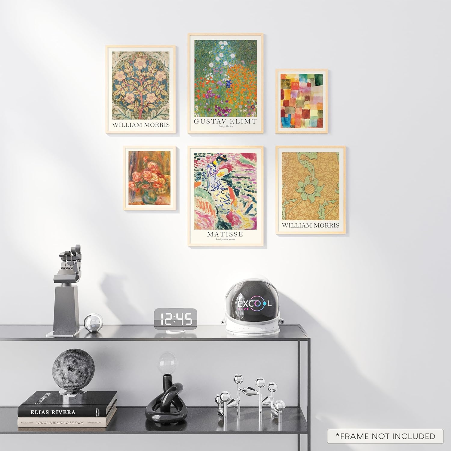 EXCOOL CLUB Colorful Eclectic Home Decor - 12X16 Vintage Eclectic Wall Decor, Gallery Wall Prints, Trendy Famous Artist Matisse Posters, Maximalist Decor Funky Bedroom Aesthetic Pictures (UNFRAMED) image number 5