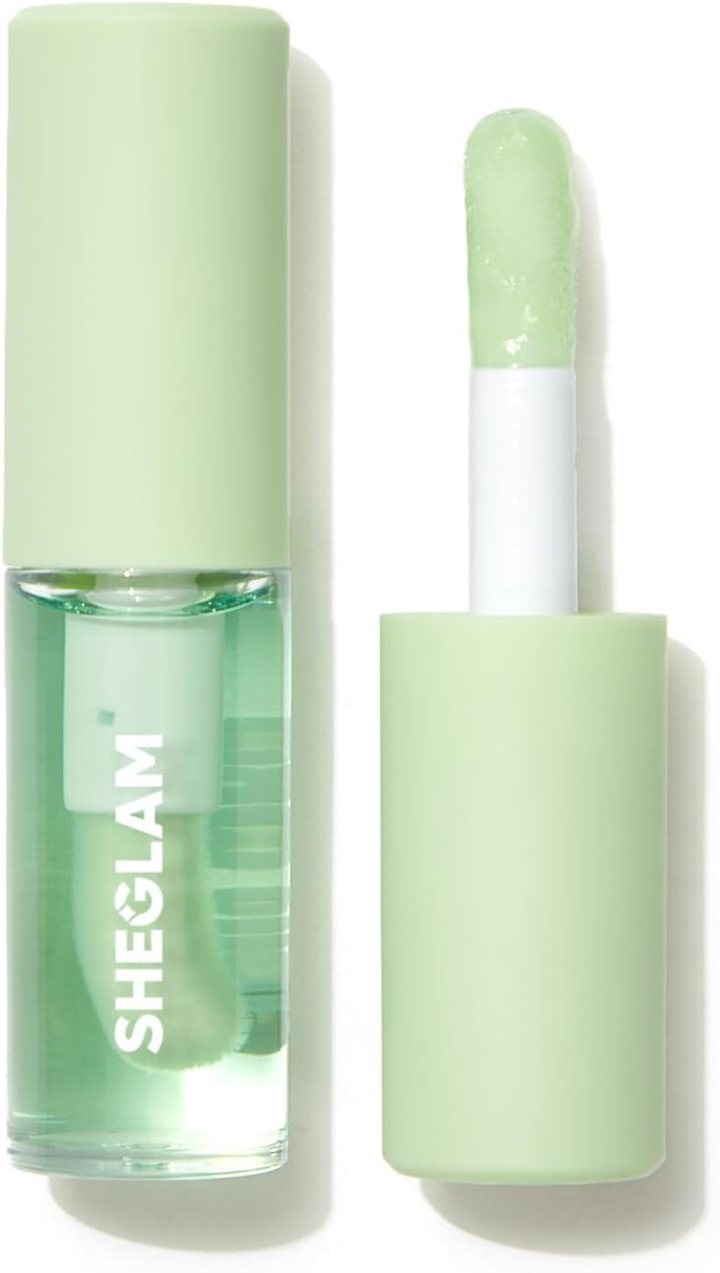 SHEGLAM Jelly Wow Hydrating Non-Sticky Lip Oil Moisturizing Plumping Lip Gloss - Berry Involved