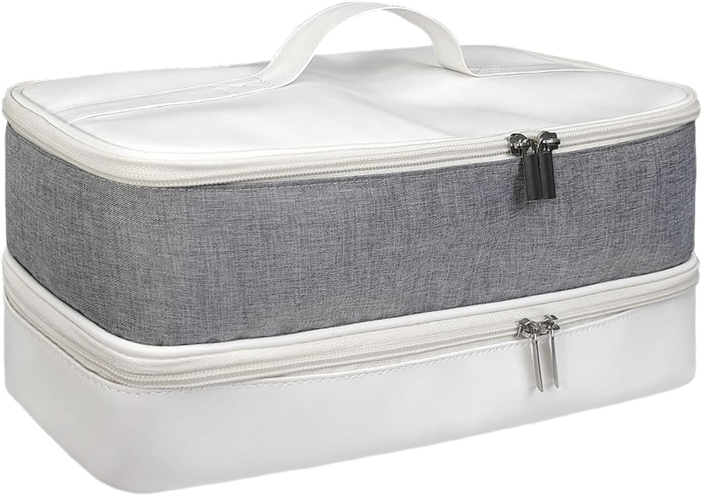 Hair Dryer Storage Bag Shockproof Multifunctional Double Layer Carrying Case