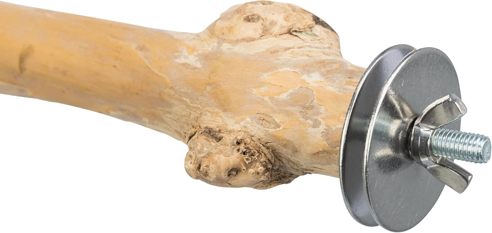 Perch with Screw Attachment, Coffee Wood, 20 Cm/&Oslash; 20&ndash;30 Mm image number 2