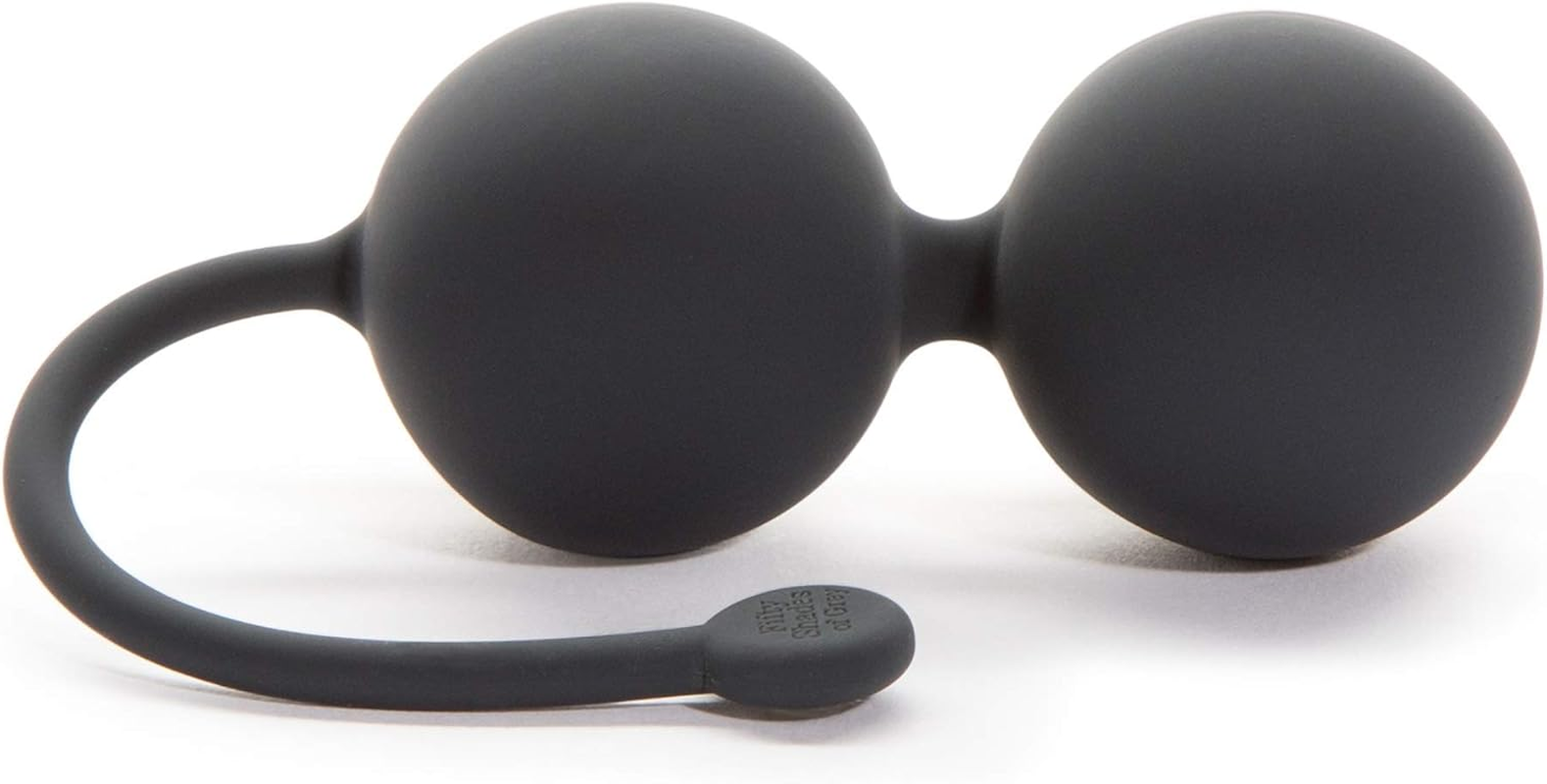 Fifty Shades of Grey Tighten and Tense Black Jiggle Balls for Kegel Toning - Soft and Silky Silicone - 2 Pcs - 70G image number 2