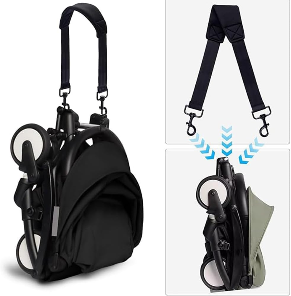 Stroller Straps for Babyzen,Stroller Carry Strap Deal for Parents, Airplane Travel,Outdoor image number 2