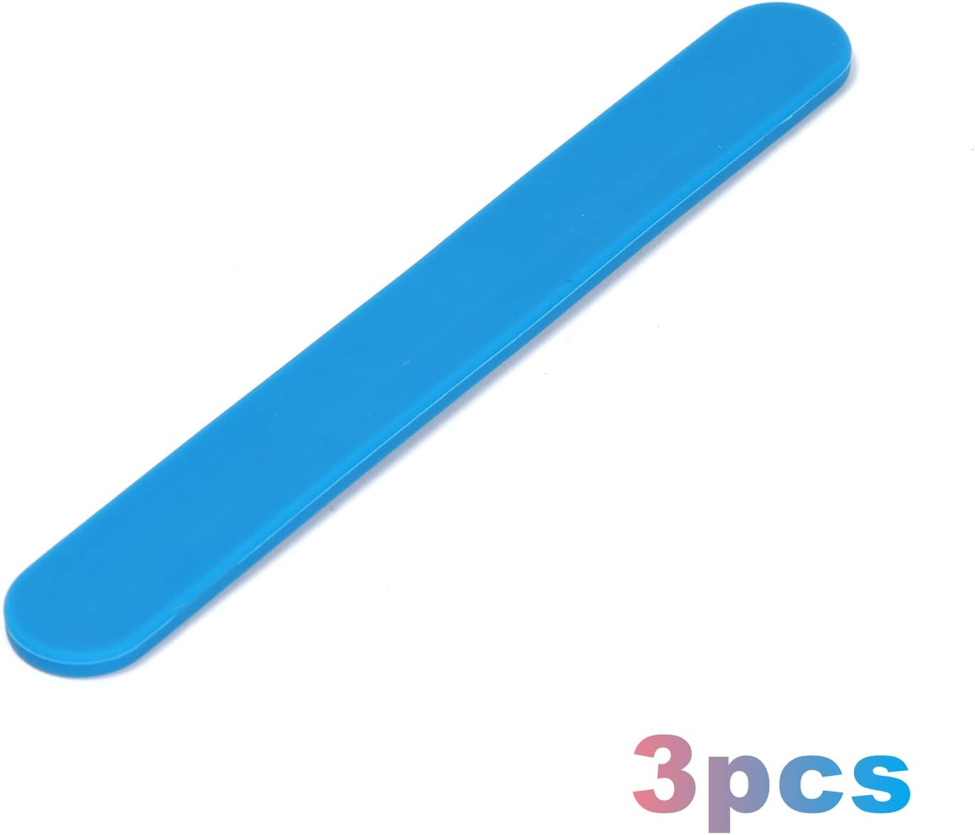 Ruimou 5Pcs Flat Silicone Stirring Stick 14.5Cm/5.7Inch Reusable for Epoxy, Mask, Fluid, Pigment, Mixing Liquid DIY Crafts image number 6