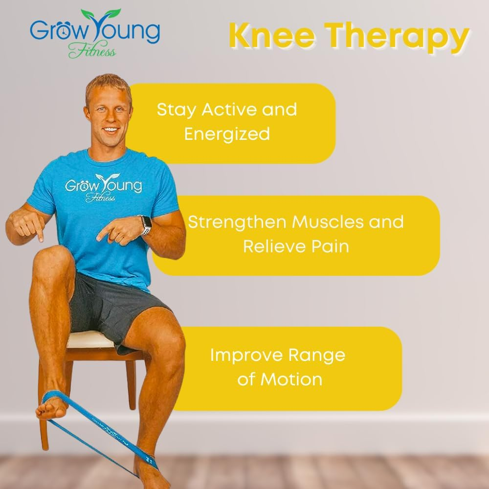 Grow Young Fitness Chapter One Knee Therapy for Seniors - Stretch and Strengthen Your Knees at Home - Simple, Safe, Effective Workout DVD for Elderly image number 5