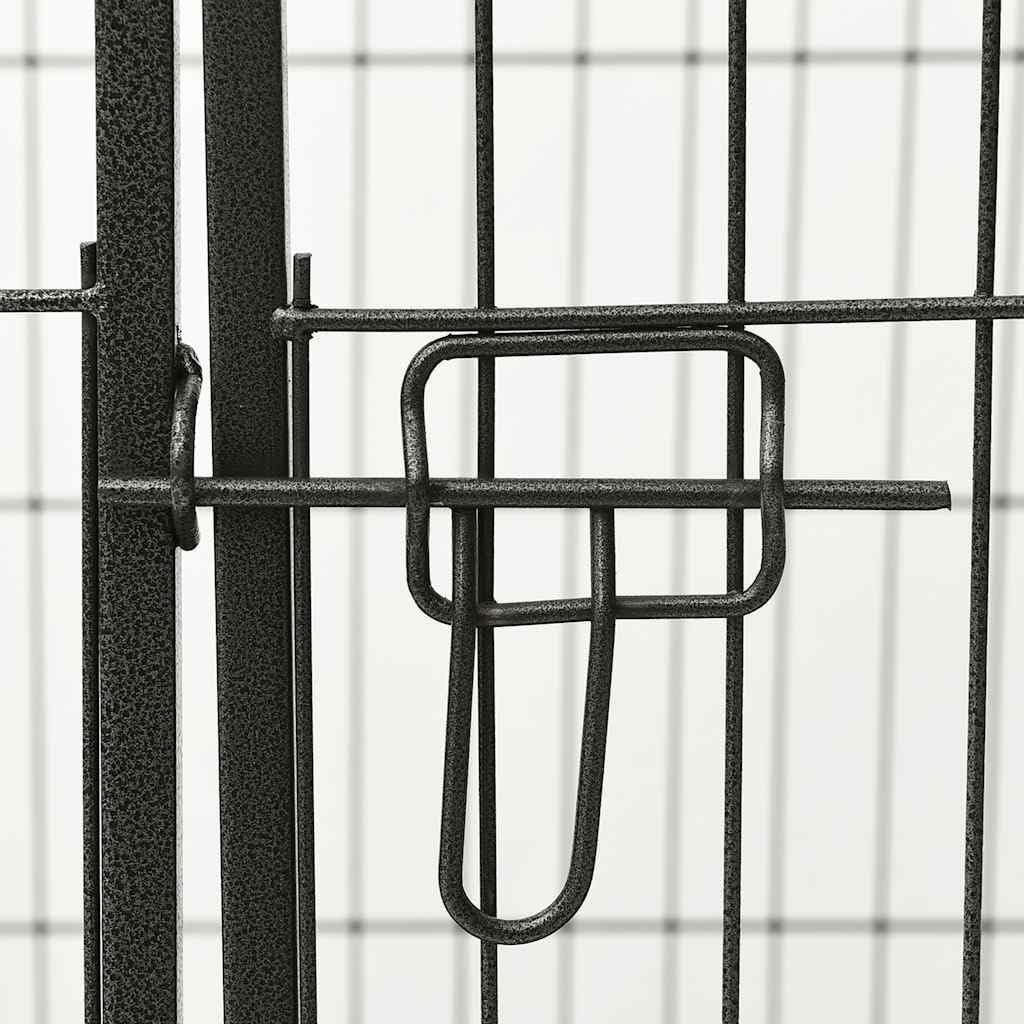 Puppy Playpen Steel 91.5X59X61Cm Pet Exercise Pen Dog Fence Indoor Outdoor image number 4