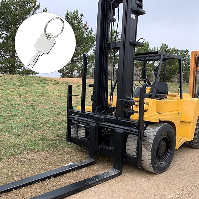 10PCS Forklift Keys 166 Ignition Keys Compatible with Clark Compatible with Hyster Compatible with Yale Heavy Equipment Keys image number 4