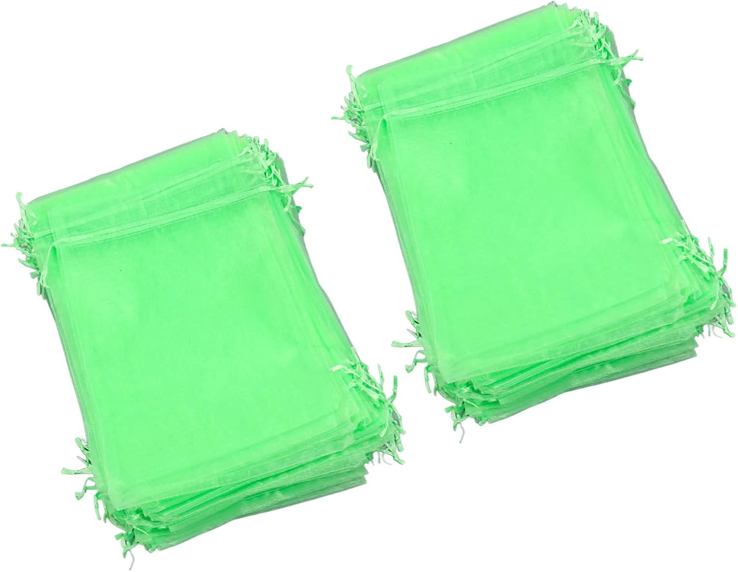 Jiawu 100PCS Fruit Protection Bags for Fruit Trees, Fruit Protection Netting Bags for Fruit Trees with Drawstring, Reusable Fruit Netting Bags for Protecting Fruits and Vegetables (20 * 30Cm) image number 5