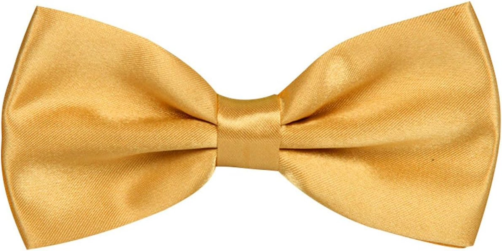 Bow Tie and Pocket Square Set for Men,High-Quality Fabric,Elegant Solid Color Design,Comfortable Fit&ndash;Compatible with Most Men'S Outfits&ndash;Ermaoo image number 1