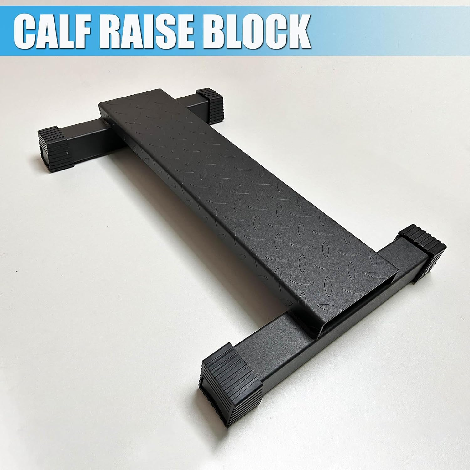 BLUSLM Steel Calf Raise Bar, Standing Machine for Stretching, Squat, Foot Stretch, Anti-Slip Solid Block (Calf Raise BAR 1) image number 2