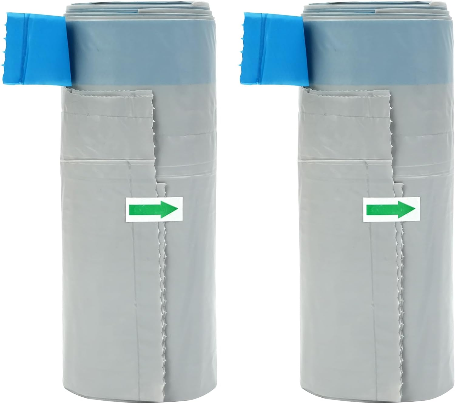 Neakasa Replaced Waste Bags-2 Rolls, Cat Litter Waste Receptacles Bags for M1 Open-Top Self-Cleaning Cat Litter Box