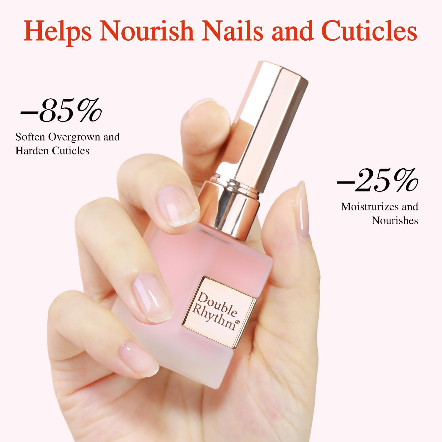 Double Rhythm Natural Cuticle Oil Revitalizing for Nails, Cuticle Softener (Cuticle Oil) image number 1