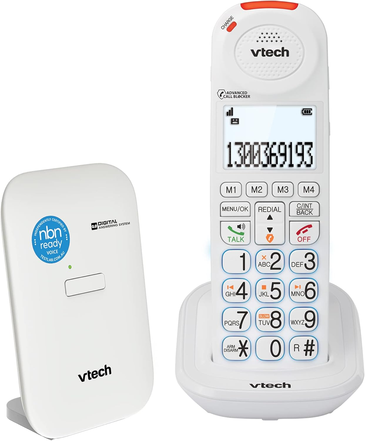 Vtech Careline Cordless Bundle - NBN Ready Phone System - 1 Handset image number 6