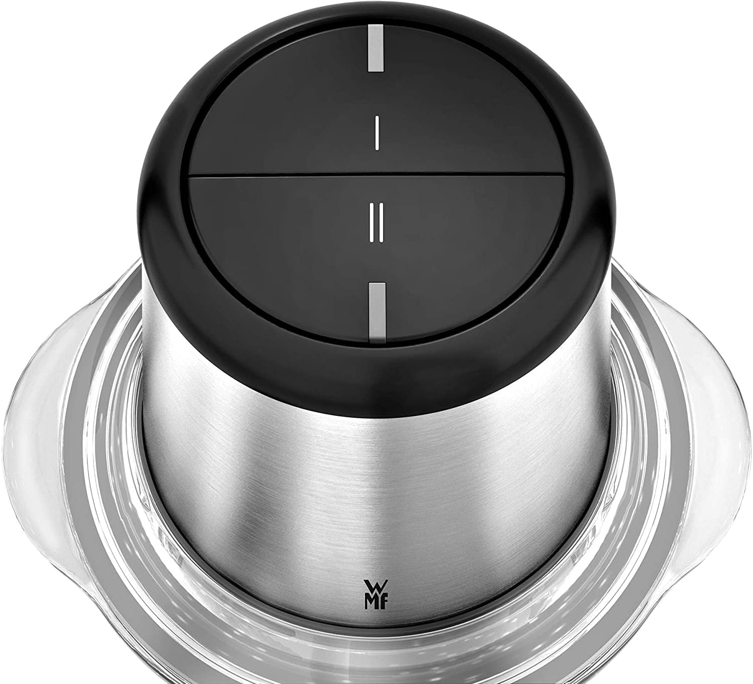 WMF Kult X Edition Electric Chopper with Glass Container, Flash Chopper 320 W, 2 Speed Levels, Large Mixing Container, Cromargan Matt image number 2