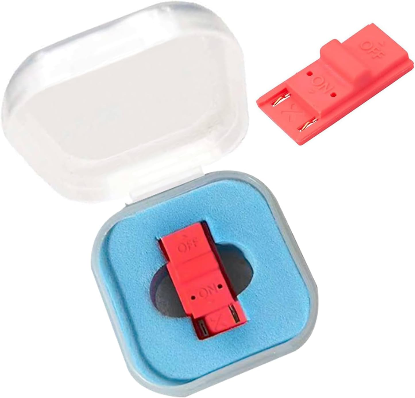 RCM Jig, RCM Clip Short Connector for N-Switch Joy-Con Rcm-Tool for NS Recovery Mode, Mode Clip SX OS Tools for Switch (Color:Red) image number 2